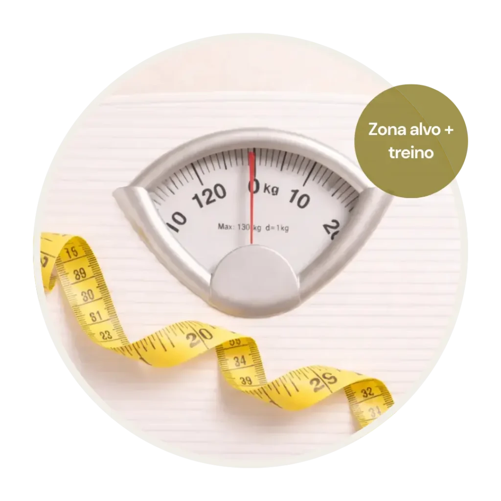 zona alvo de treino